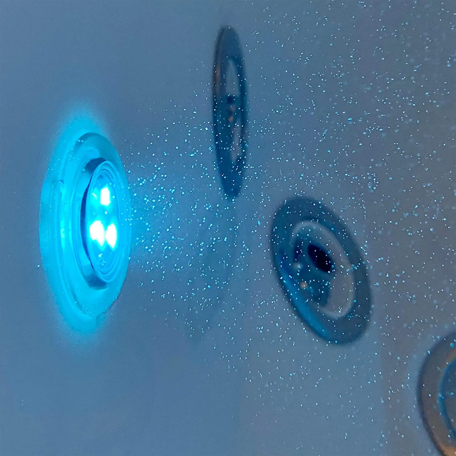 Capri Acrylic Hydro Microbubble Massage Walk-In Tub, Outward Swing Door, Fast Fill Faucet, Left 2" Dual Drain