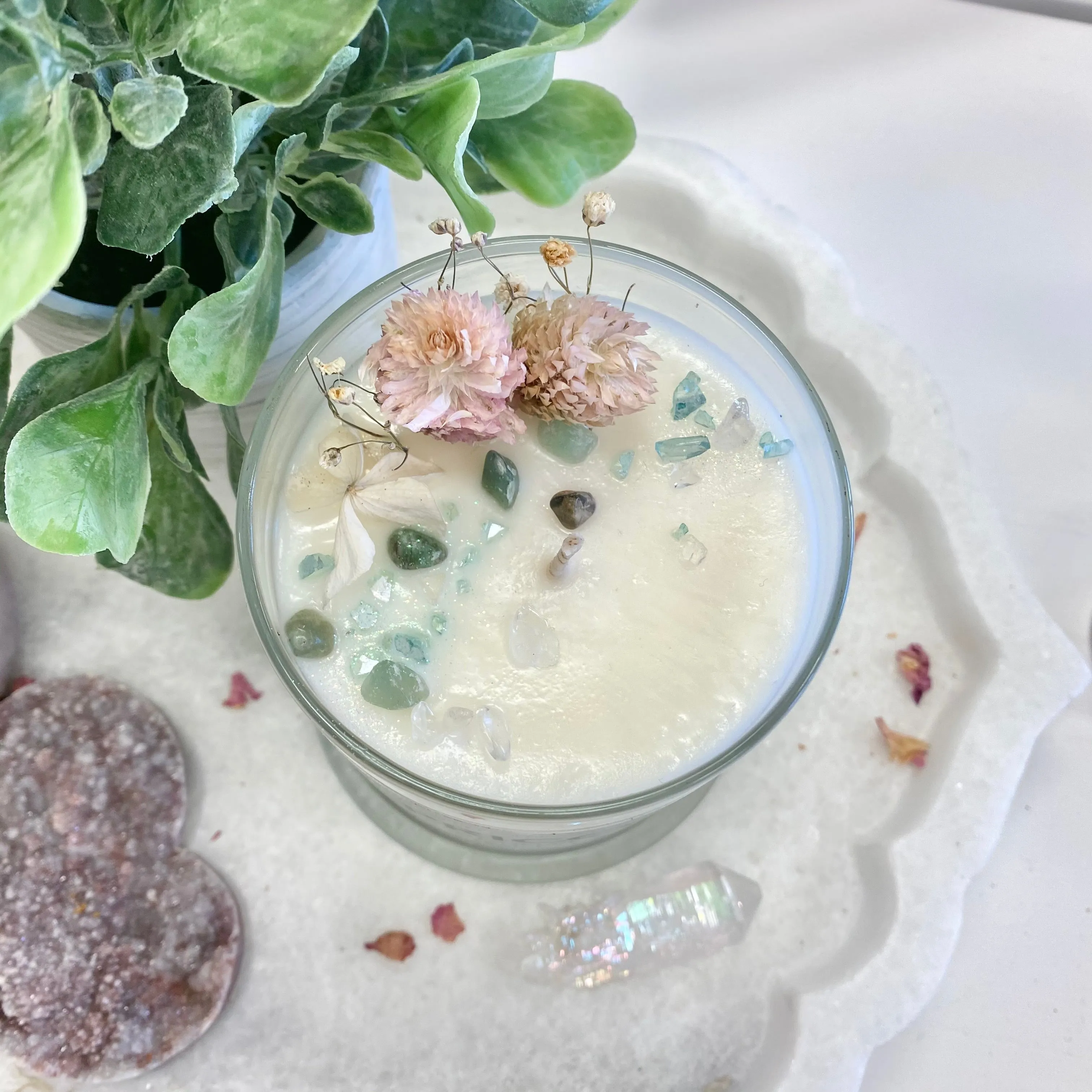 Capricorn soy wax candle
