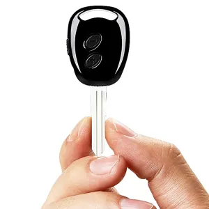 Car Key Digital Voice Recorder 38 Hour Sound Recording 192kbps .wav Format