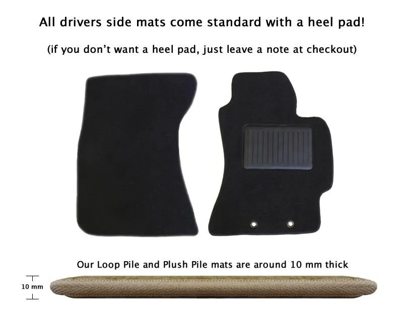 Car Mats to fit Jeep Grand Cherokee WH (2005 - 2008)