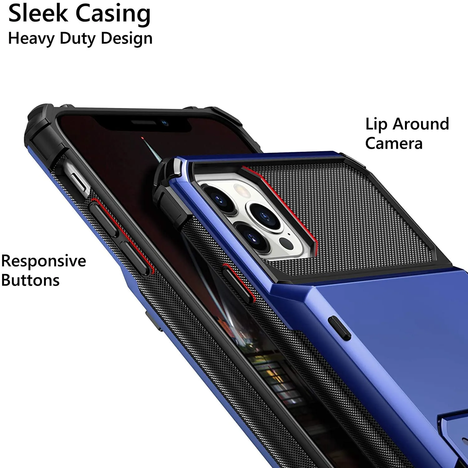 Card Slots Wallet Case Cover for iPhone 13
