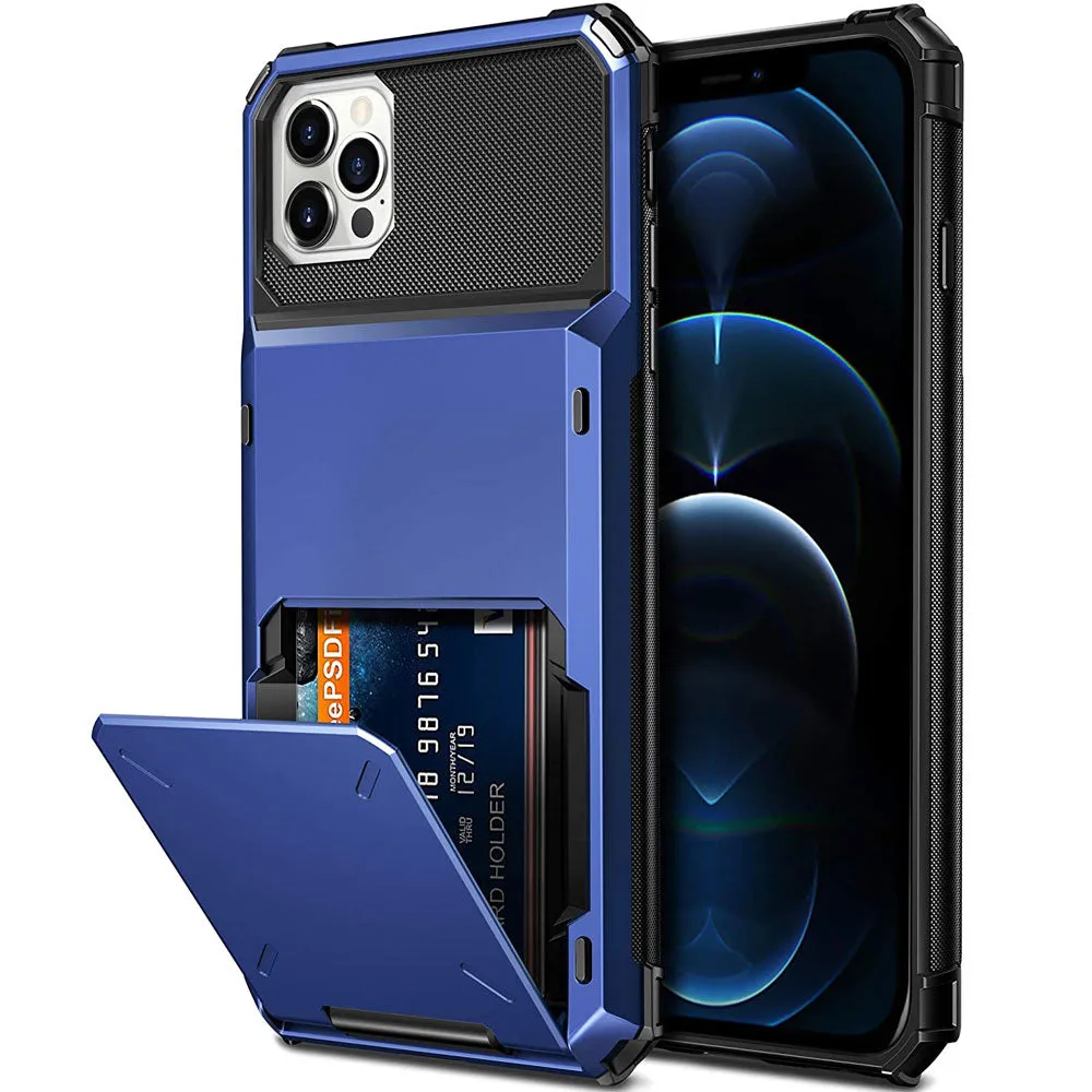Card Slots Wallet Case Cover for iPhone 13