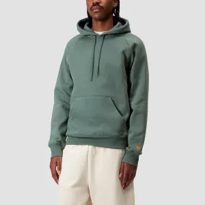 Carhartt WIP Chase Zip Hoodie Silver Pine/Gold