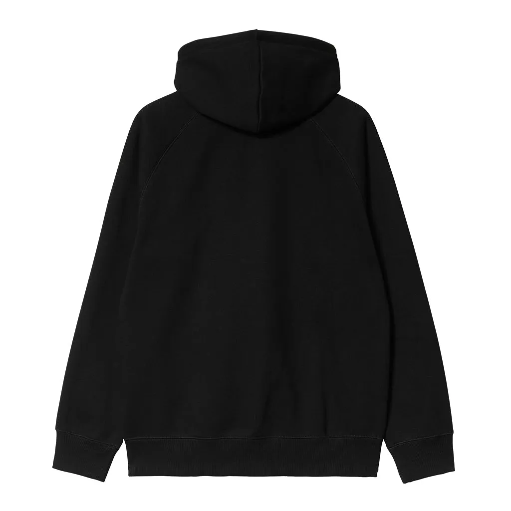 CARHARTT WIP HOODED CHASE JACKET - BLACK/GOLD