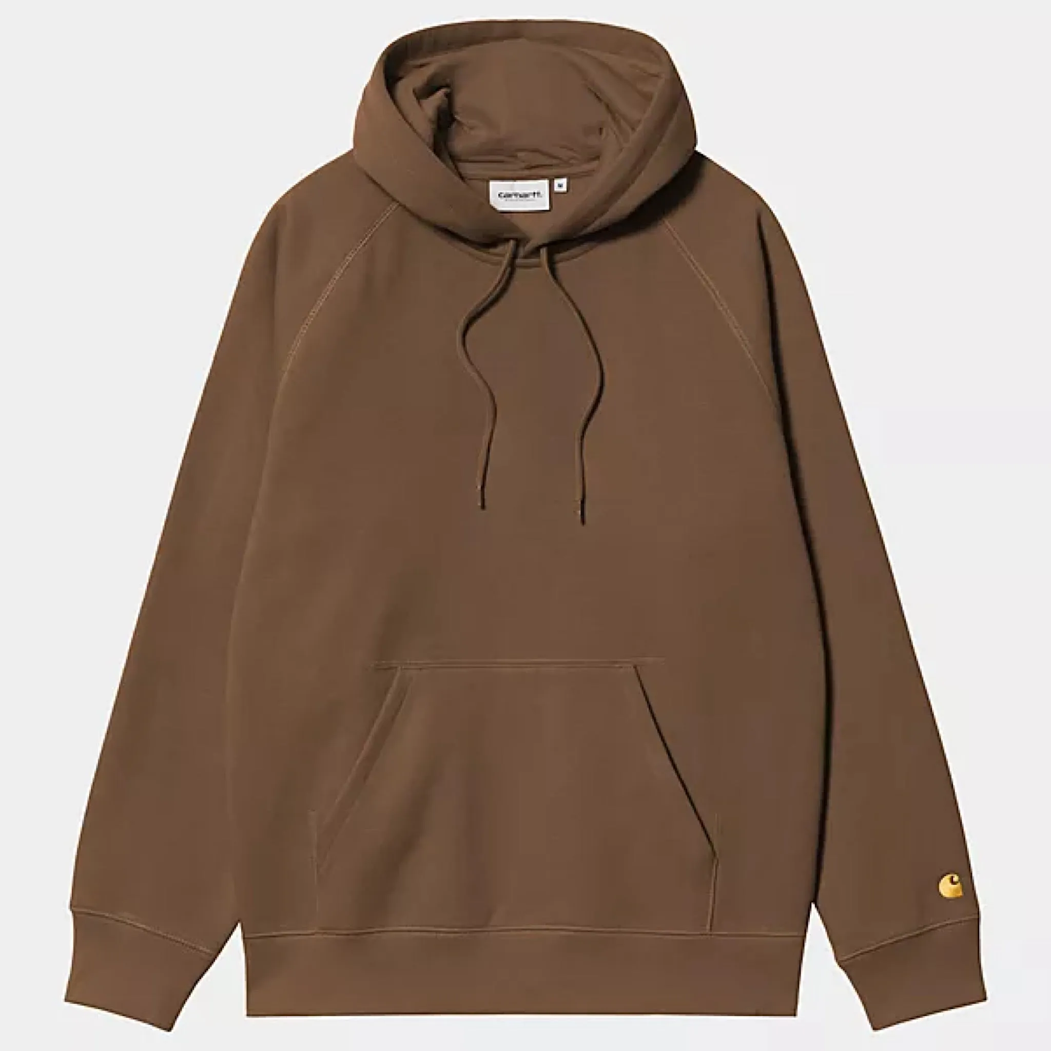 Carhartt WIP - Hooded Chase Sweat -Chocolate / Gold