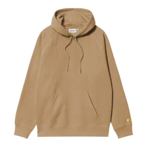 Carhartt WIP Hooded Chase Sweat Peanut / Gold