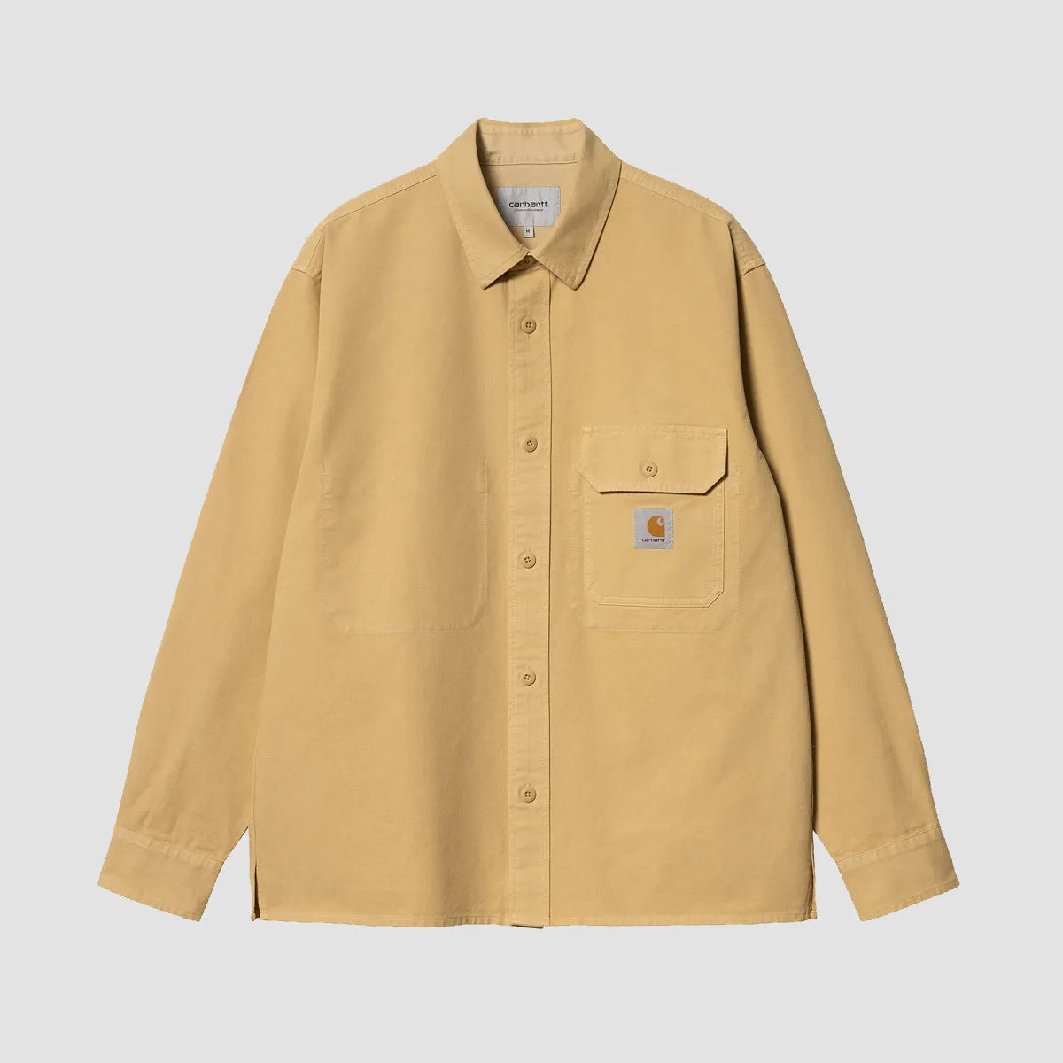 Carhartt WIP Reno Longsleeve Shirt Jac Bourbon Garment Dyed