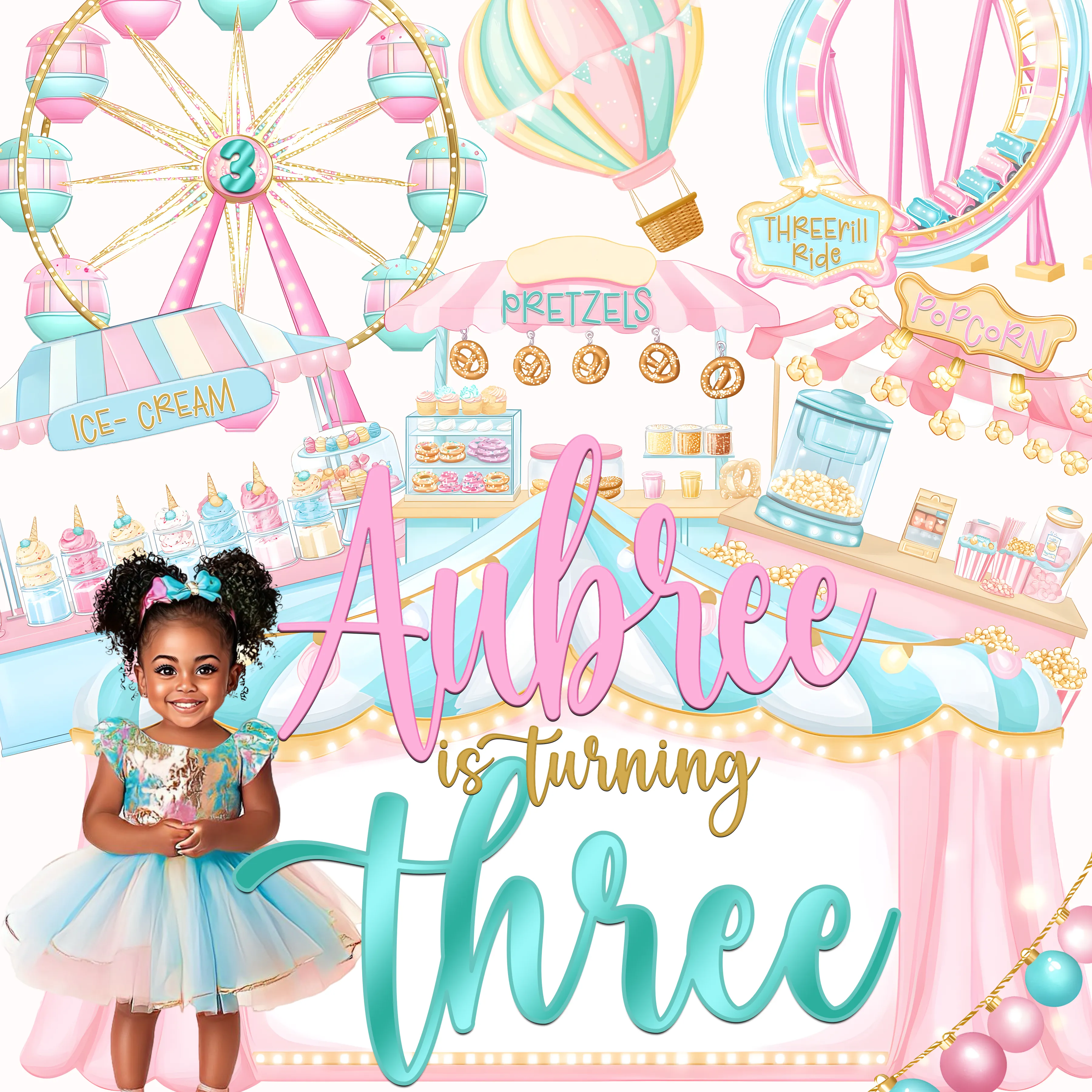 Carnival Theme Ai Design Kit – Create Your Own Unique Designs | Instant Download | Free for CEO Subscribers