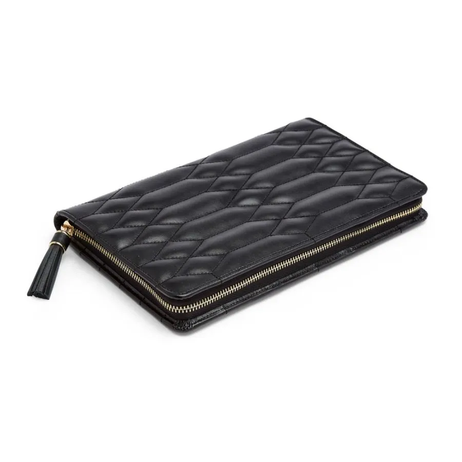 Caroline Large Jewelry Portfolio - Black
