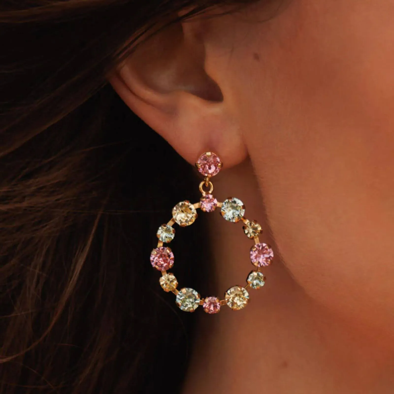 Caroline Svedbom Gold Calanthe Earrings - Summer Combo