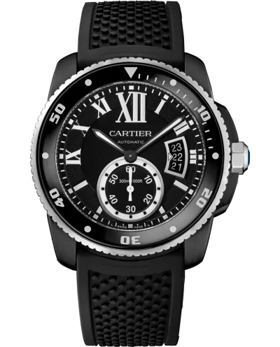 Cartier - Calibre de Diver Automatic - Black ADLC Stainless Steel