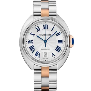 Cartier - Cle de Cartier 35mm - Stainless Steel and Rose Gold