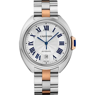Cartier - Cle de Cartier 40mm - Stainless Steel and Rose Gold