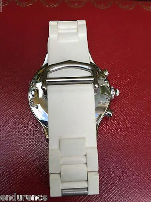 CARTIER MUST 21 CHRONOSCAPH MENS 38 mm SWISS QUARTZ WATCH Ref W10184U2 Case 2424