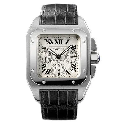 Cartier - Santos 100 Chronograph - Stainless Steel