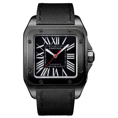 Cartier - Santos 100 - DLC Stainless Steel