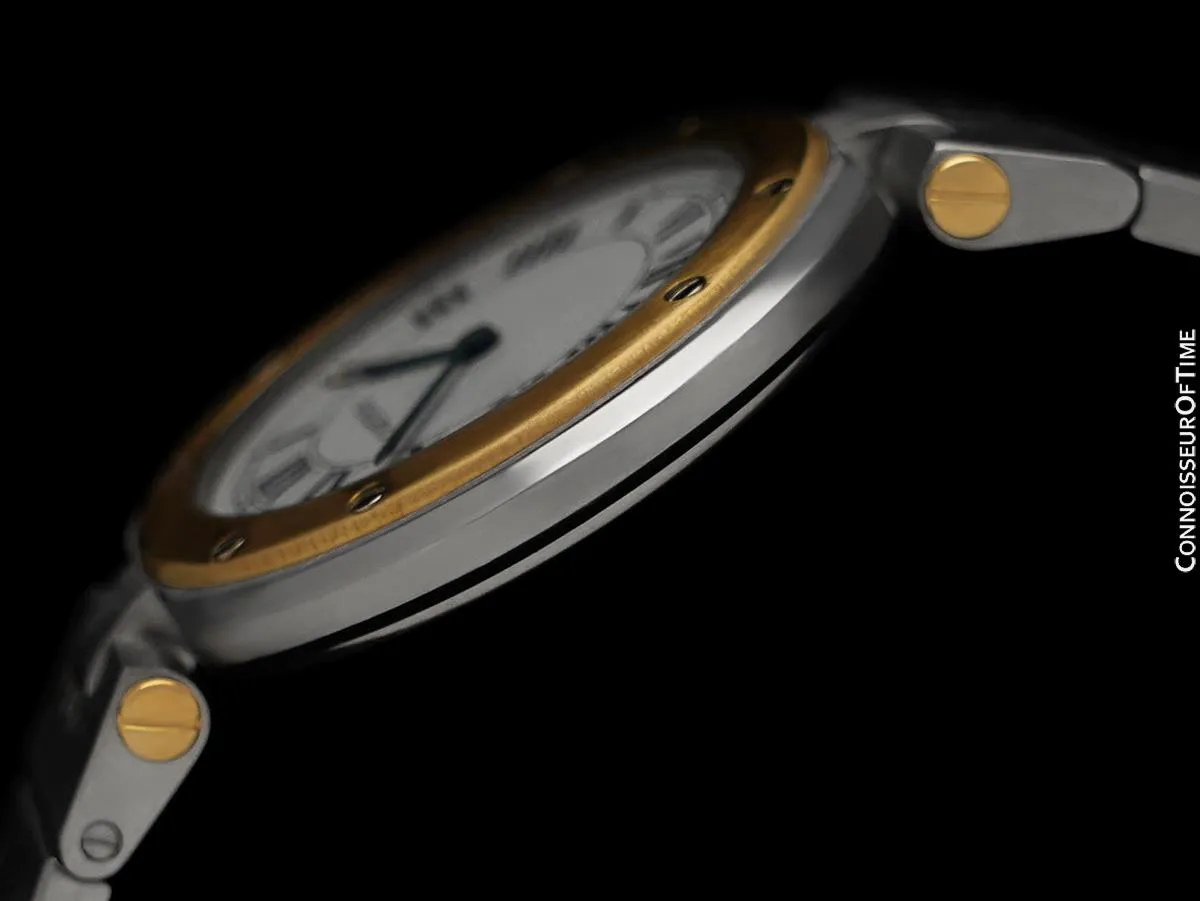 Cartier Santos Vendome Mens Midsize Unisex Watch - Stainless Steel & 18K Gold