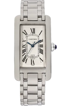 Cartier - Tank Americaine Automatic - White Gold