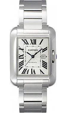 Cartier - Tank Anglaise Stainless Steel