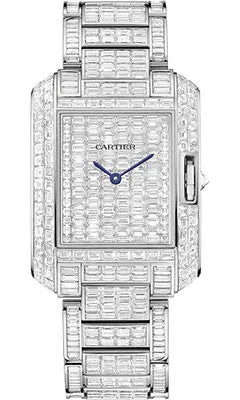 Cartier - Tank Anglaise White Gold With Diamonds