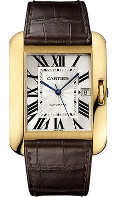 Cartier - Tank Anglaise Yellow Gold - Alligator Strap