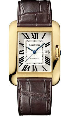 Cartier - Tank Anglaise Yellow Gold - Alligator Strap