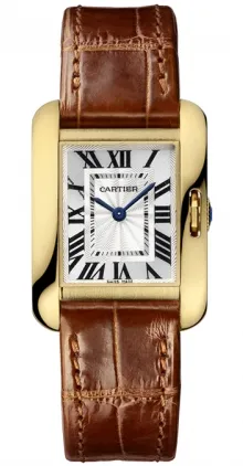 Cartier - Tank Anglaise Yellow Gold - Alligator Strap