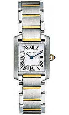 Cartier - Tank Francaise Small - Steel and Yellow Gold