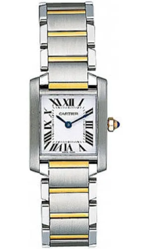 Cartier - Tank Francaise Small - Steel and Yellow Gold