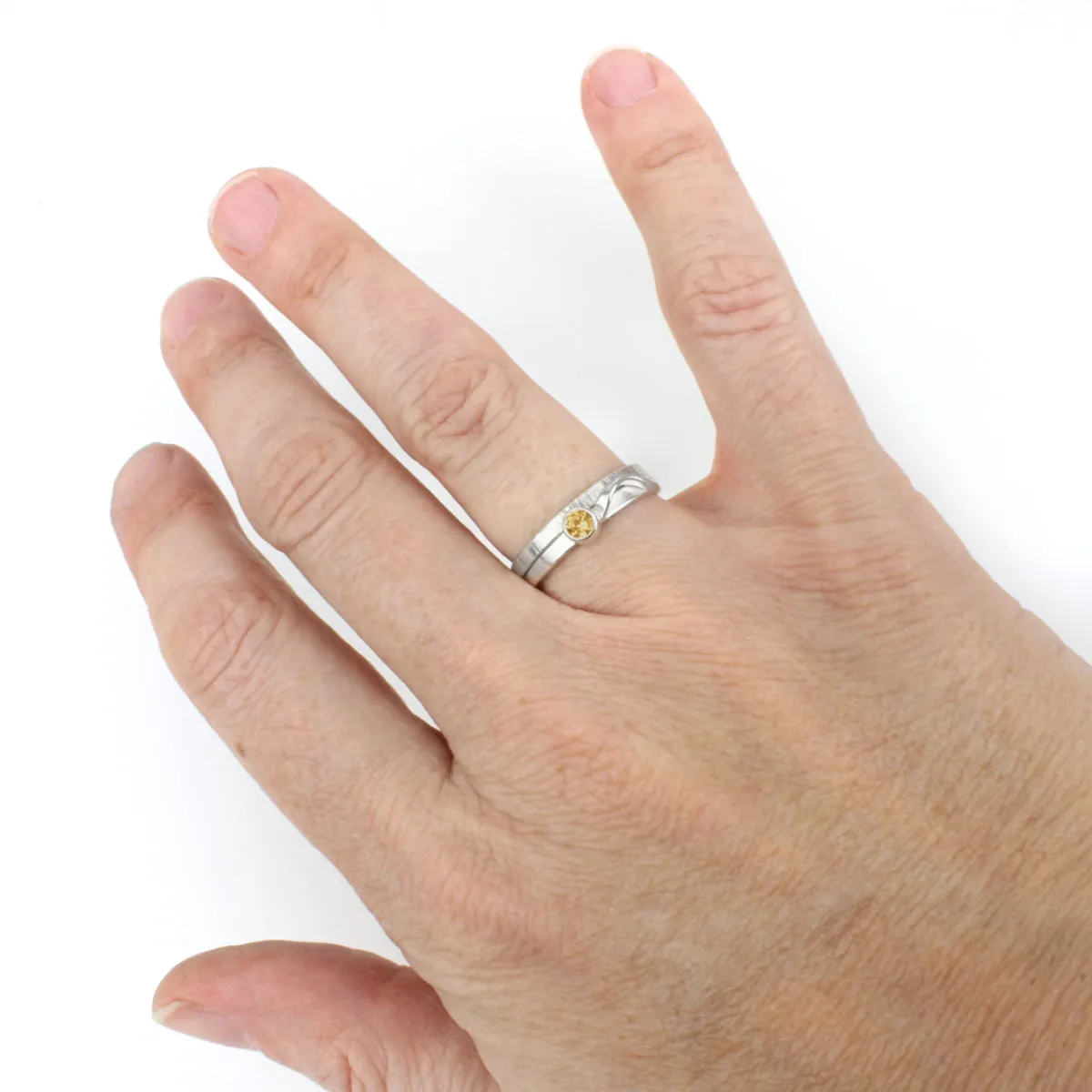 Cascade Ring with Citrine