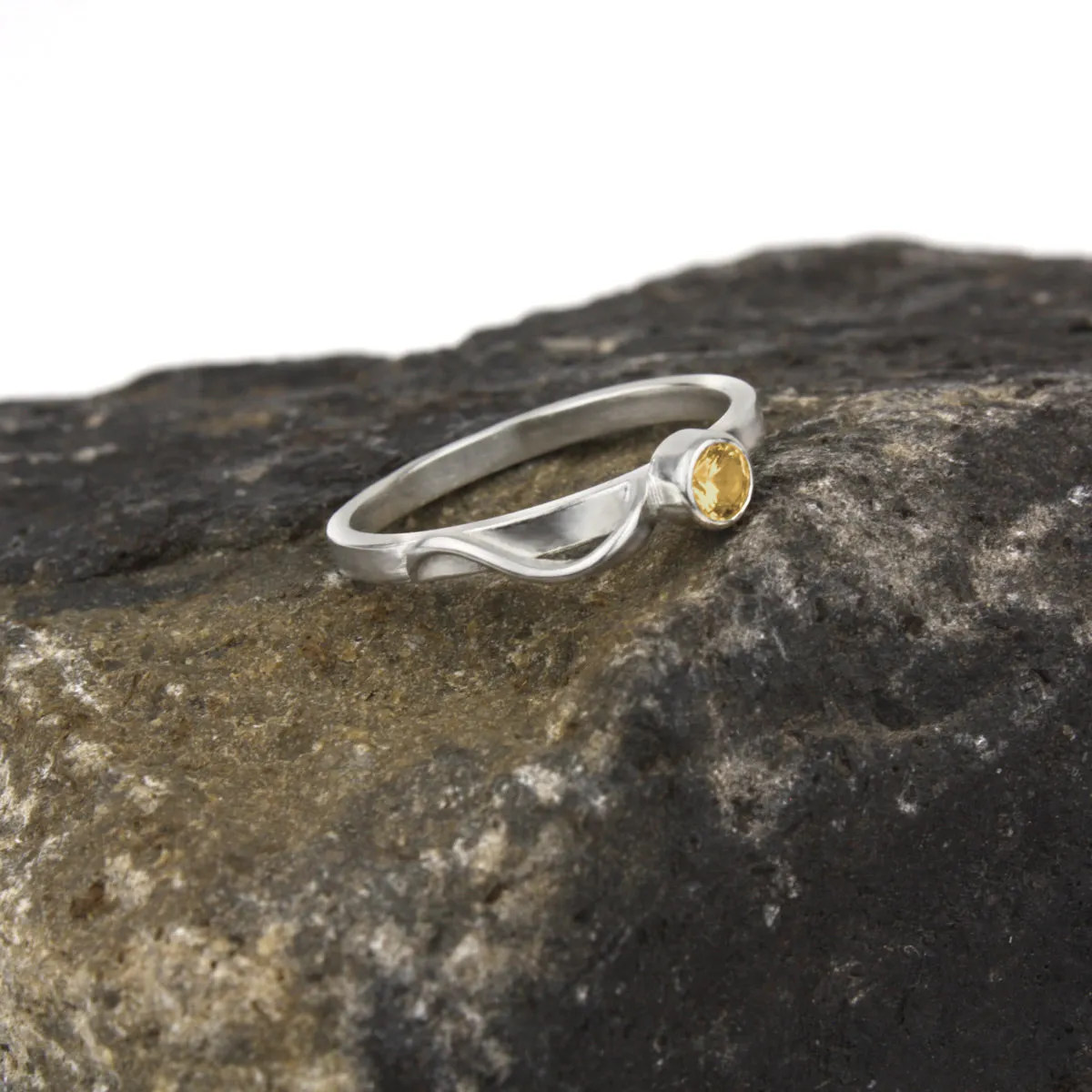 Cascade Ring with Citrine