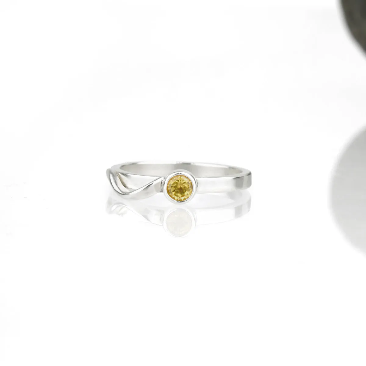 Cascade Ring with Citrine