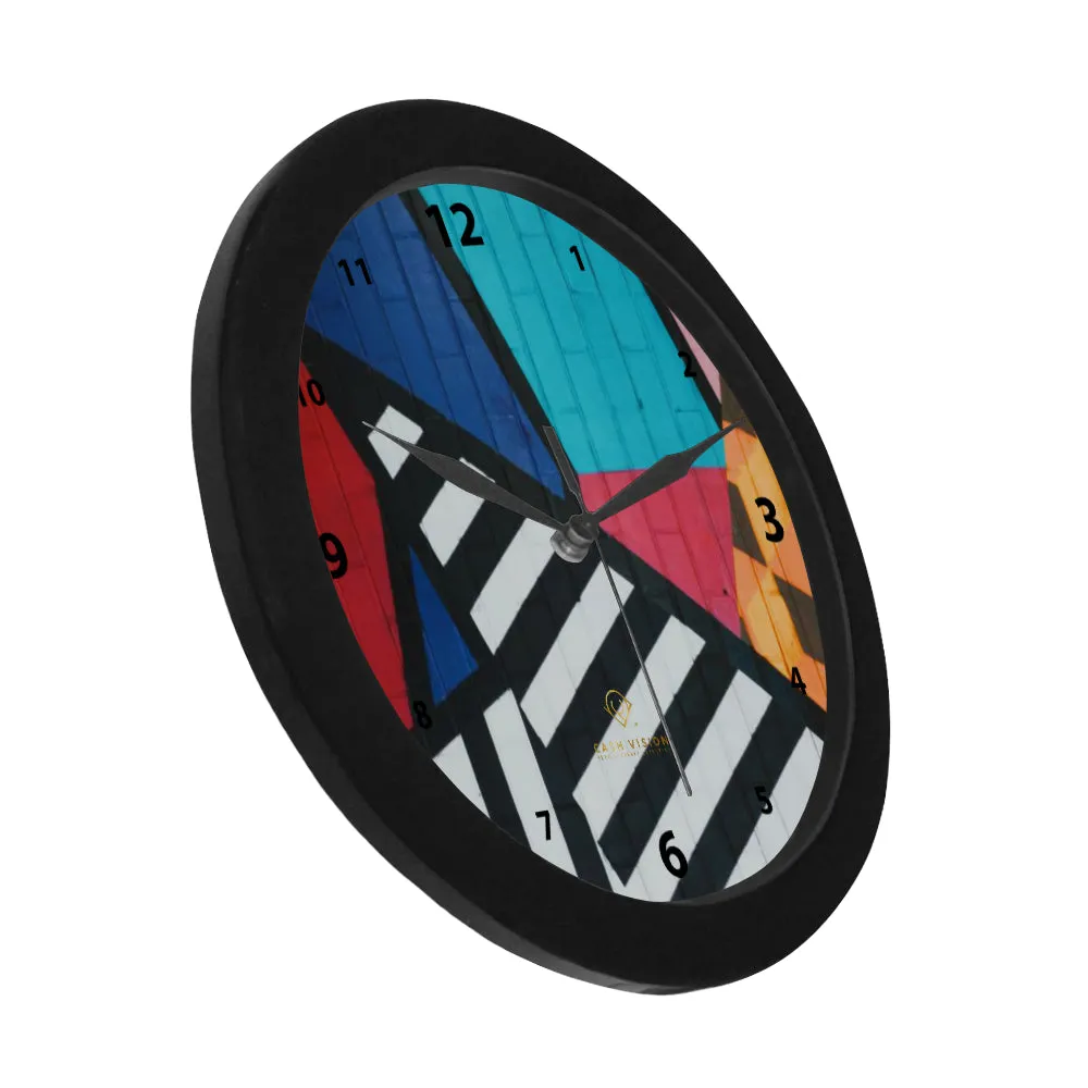 Cash Vision Graffiti Wall Clock