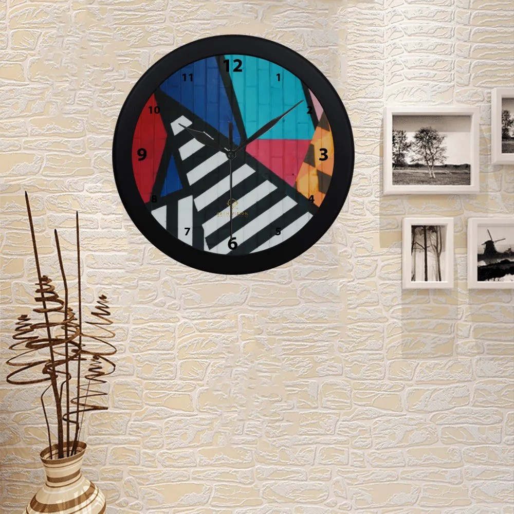 Cash Vision Graffiti Wall Clock