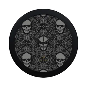 Cash Vision Skull Clock - Black