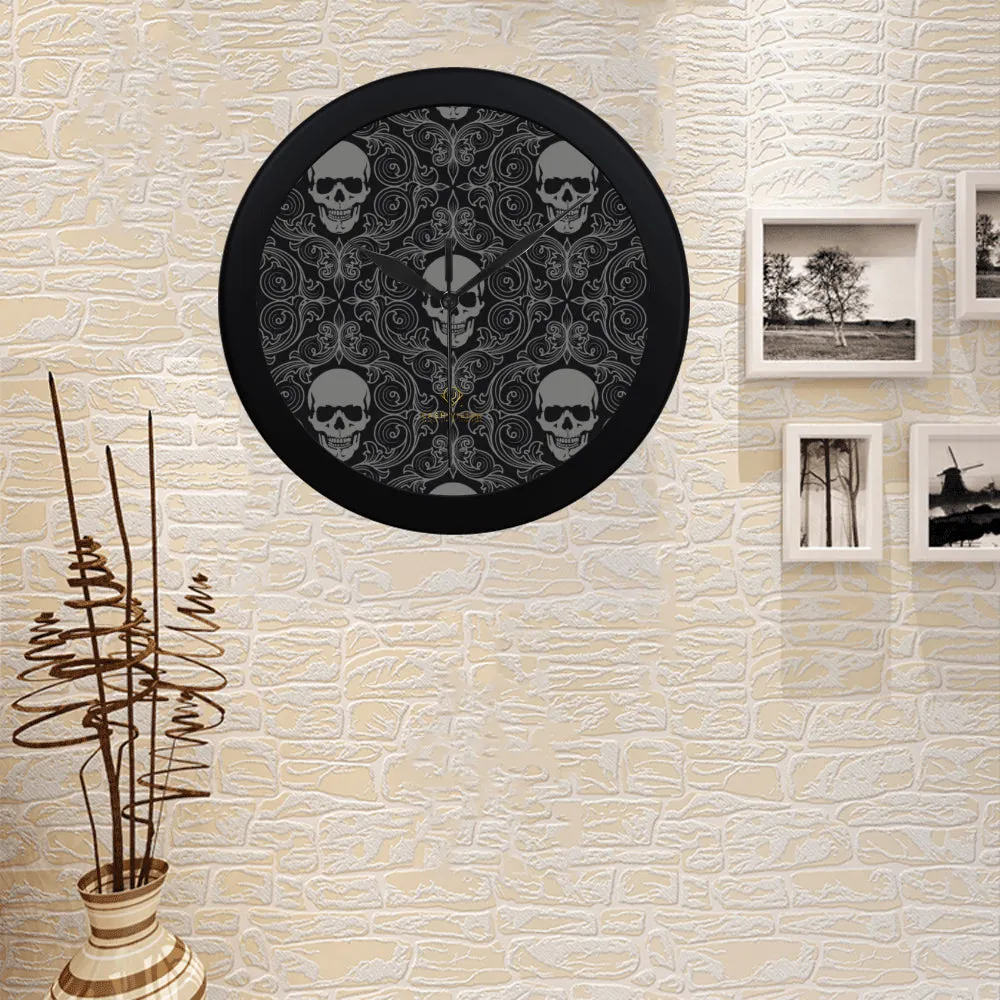 Cash Vision Skull Clock - Black