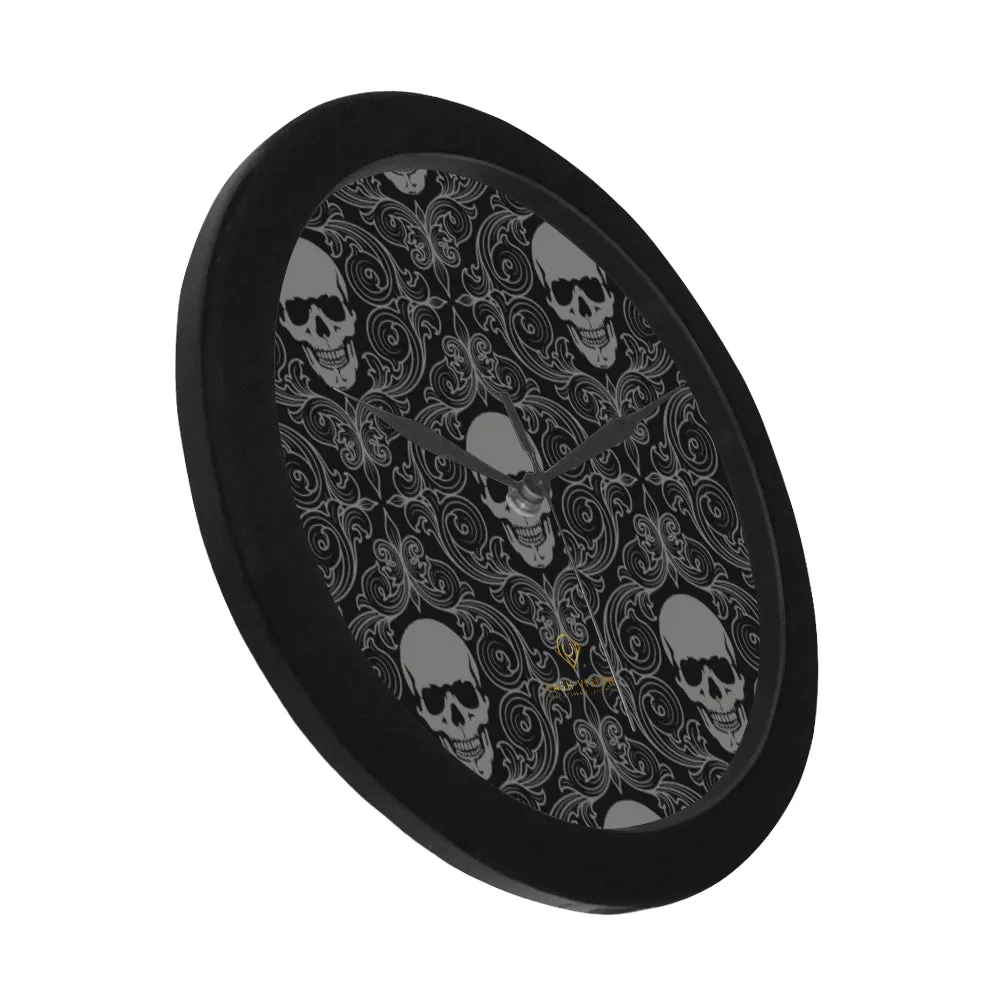 Cash Vision Skull Clock - Black