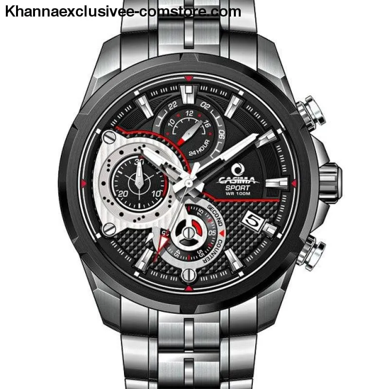 CASIMA Men's Watch Top Brand Luxury Sport Watch Waterproof Luminous Chronograph Quartz Wrist Watch