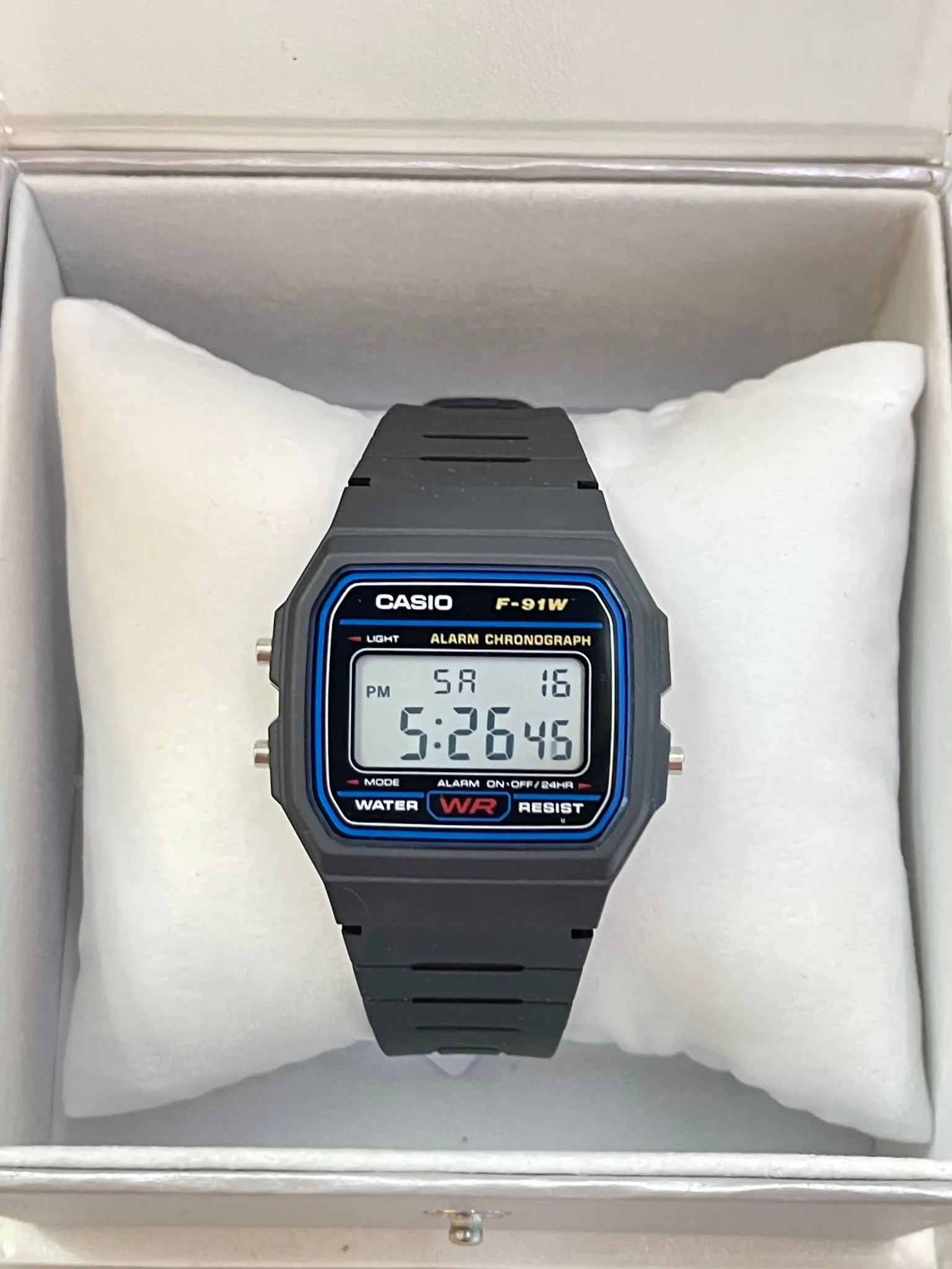 Casio Digital Women's Watch F-91W-1 Digital Best Seller Resin Band Resin Glass