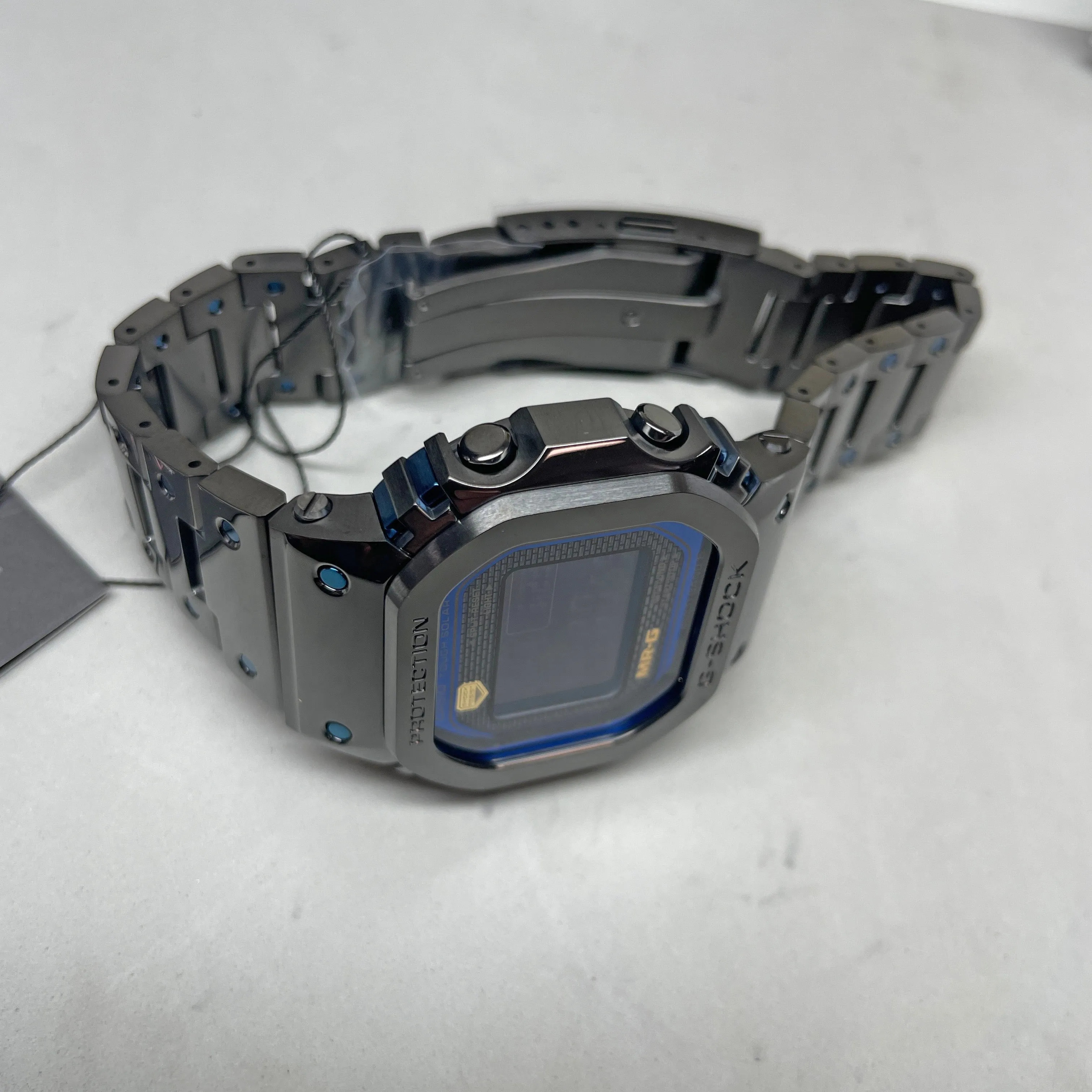 Casio G-SHOCK MRG "Ao Zumi" Blue Black Titanium Square MRGB5000-BA1 Watch Limited Edition