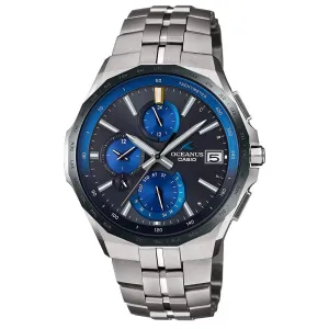 Casio Oceanus OCW-S5000E-1AJF Manta Slim Case Elegant Chrono Men`s Watch Japan