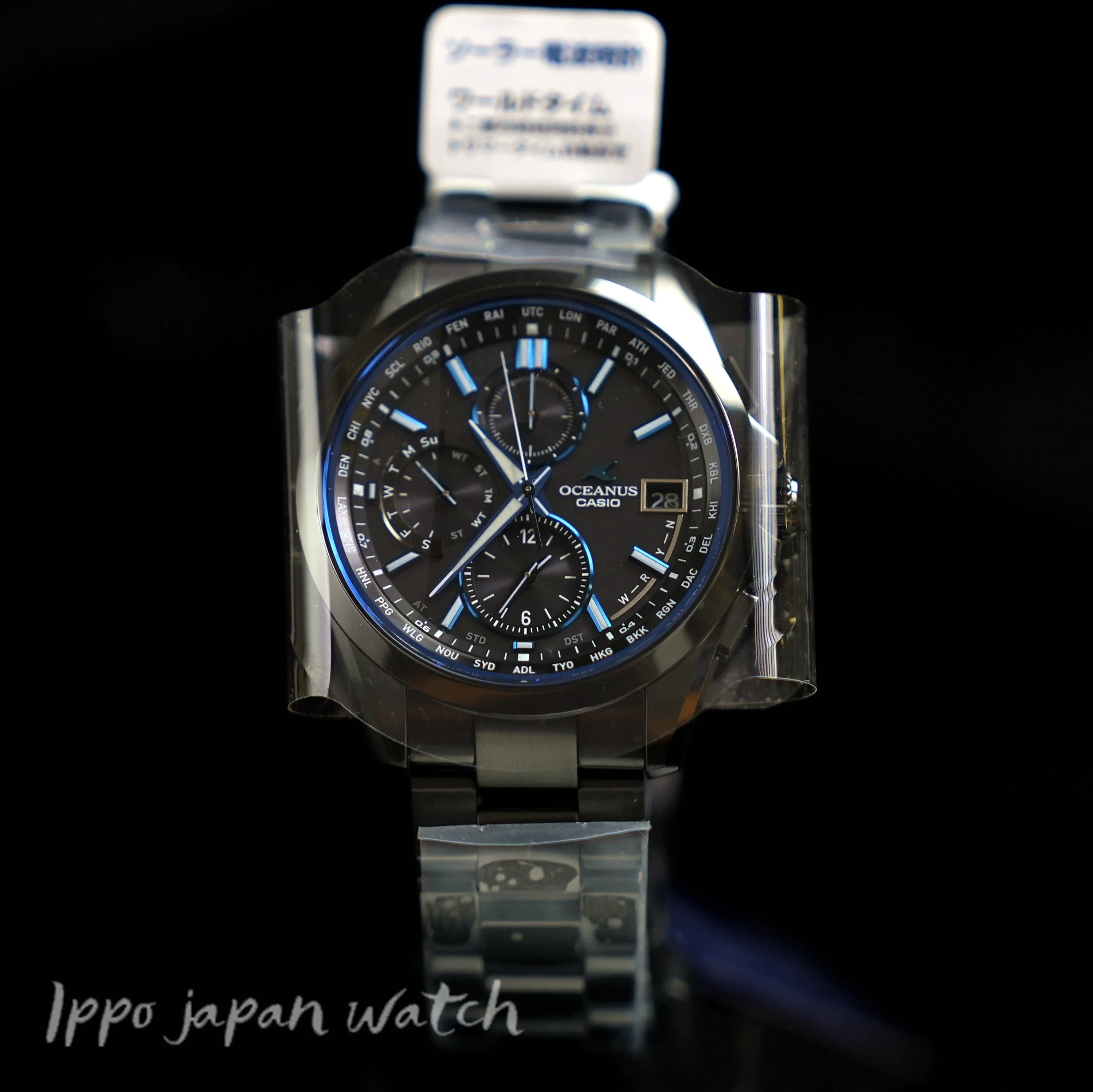 CASIO oceanus OCW-T2600B-1AJF OCW-T2600B-1A solar Titanium 10ATM watch 2016.2release