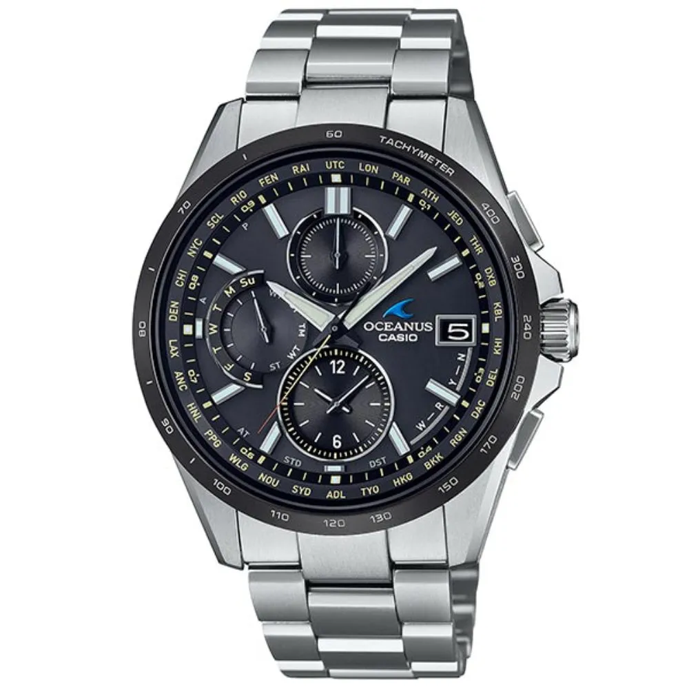 CASIO oceanus OCW-T2600J-1AJF OCW-T2600J-1A solar 10ATM watch 2023.03released