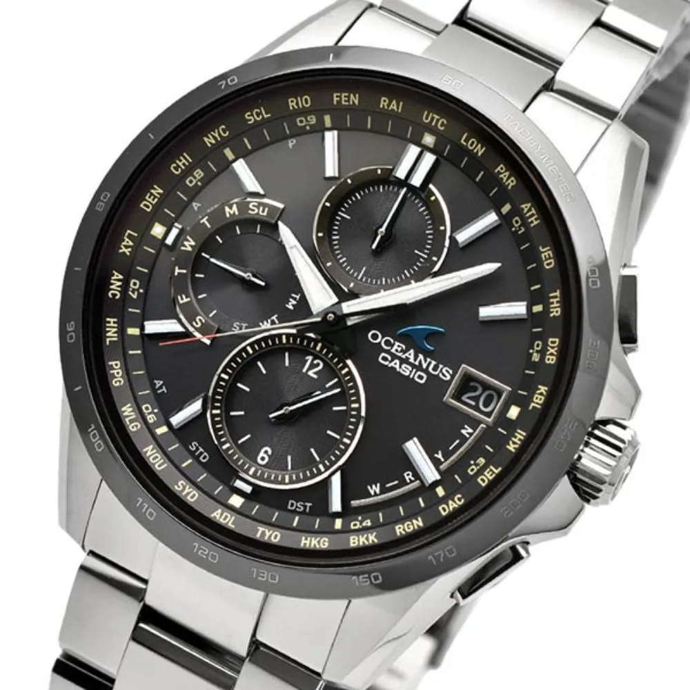 CASIO oceanus OCW-T2600J-1AJF OCW-T2600J-1A solar 10ATM watch 2023.03released
