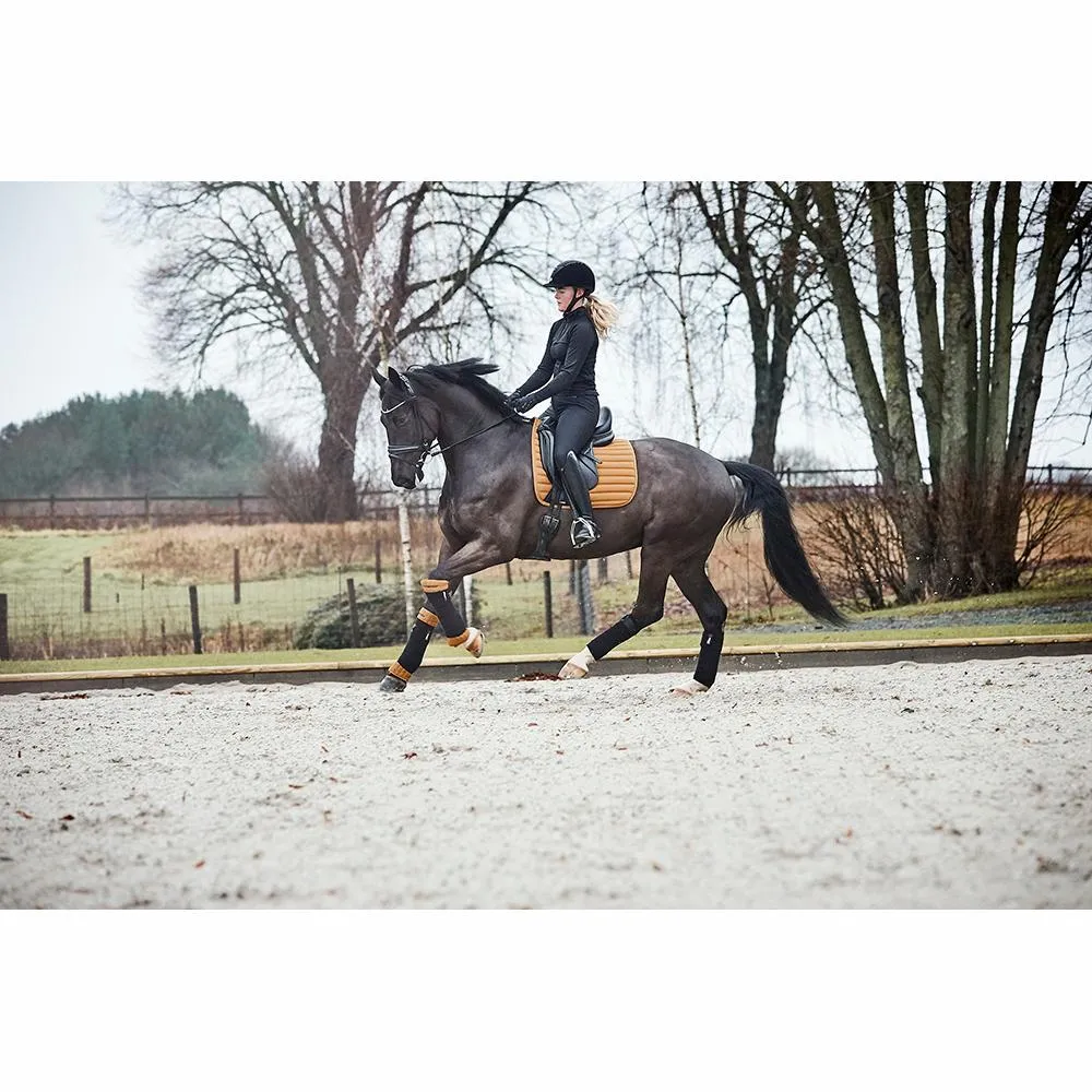 Catago Hybrid yellow dressage pad