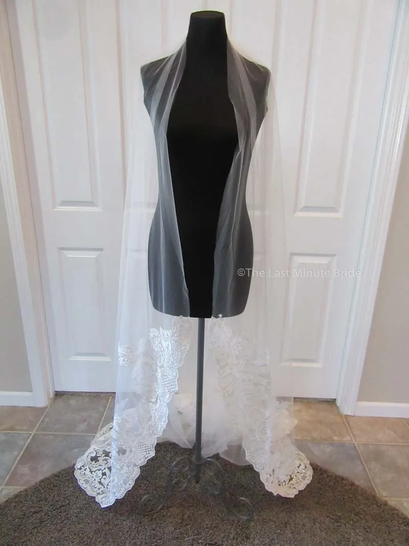 Cathedral Length Veil Style: Bold and Beautiful