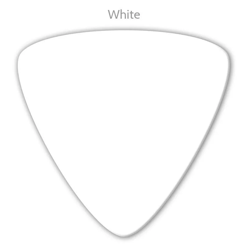 Celluloid Large Triangle Shape Metallic Ink Picks - Double Sided