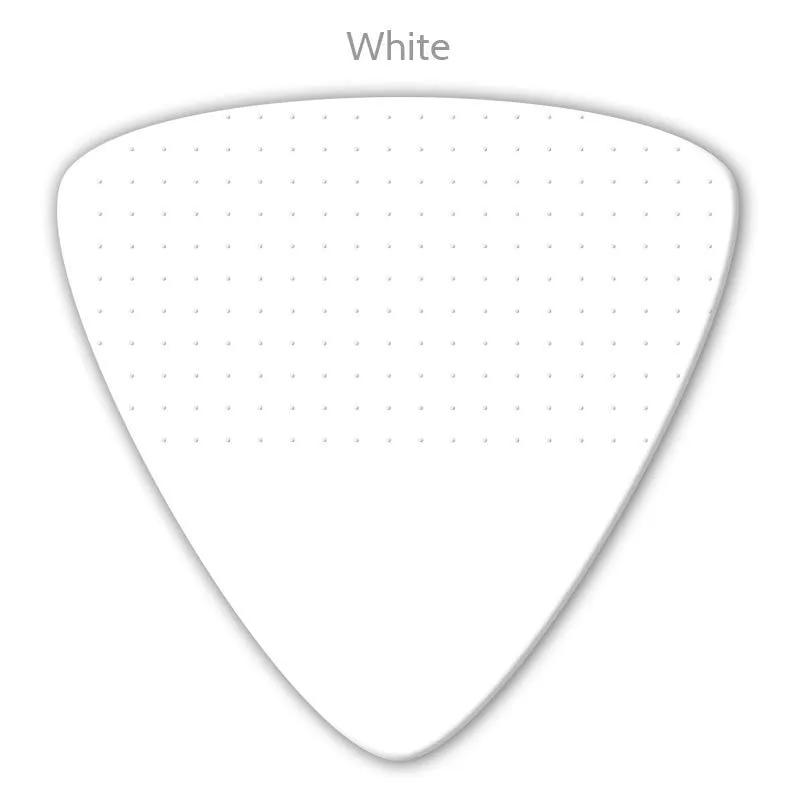 Celluloid Large Triangle Shape TRU GRIP Picks - Single Sided