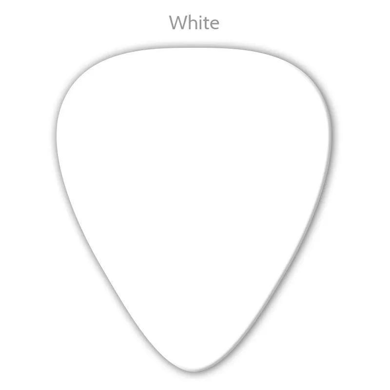 Celluloid Standard Shape Metallic Ink Picks - Double Sided