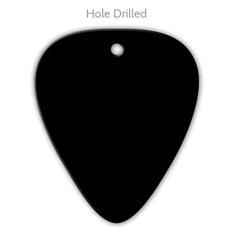 Celluloid Standard Shape Metallic Ink Picks - Double Sided